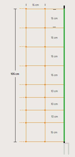 Euro-Netz Wolfsnetz JUMBO 106/2 Wildverbiss